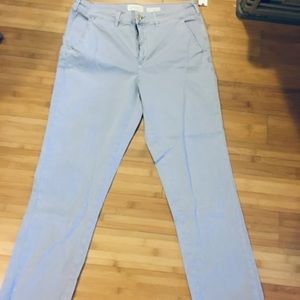 Light purple Anthropologie Chinos